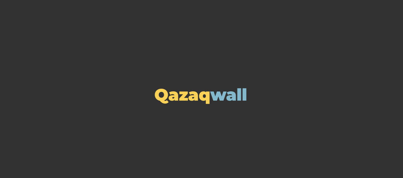 Корпоративный сайт QAZAQWALL — 1